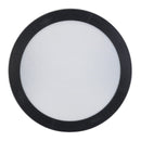 Luminario Adir de sobreponer 12W negro - La nueva eléctrica