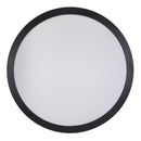 Luminario Adir de sobreponer 24W negro - La nueva eléctrica