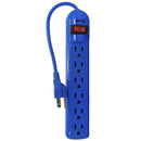 Multicontacto Adir 6 contacto azul - La nueva eléctrica