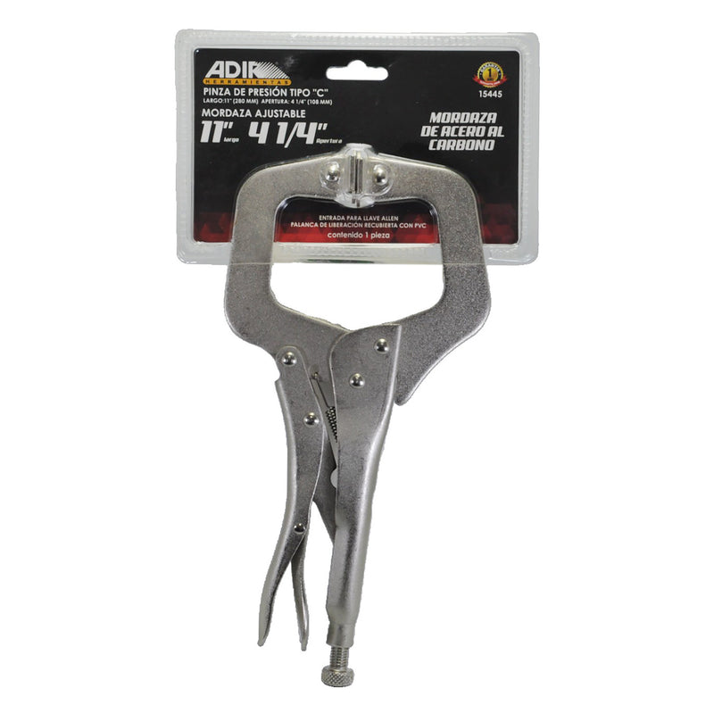Pinza Adir de presión tipo "C" de 4¼" - La nueva eléctrica