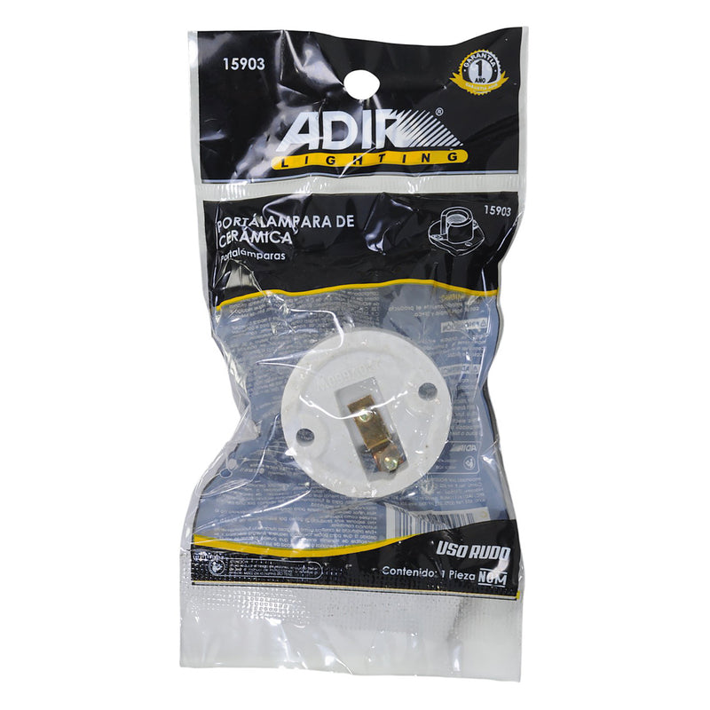 Soquet Adir de porcelana E14 - La nueva eléctrica