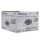 COLADERA ADIR CUADRADO ACERO INOX ACABADO CROMO 100mm x 100m