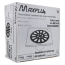 COLADERA ADIR CUADRADO ACERO INOX ACABADO CROMO 150mm x 150m