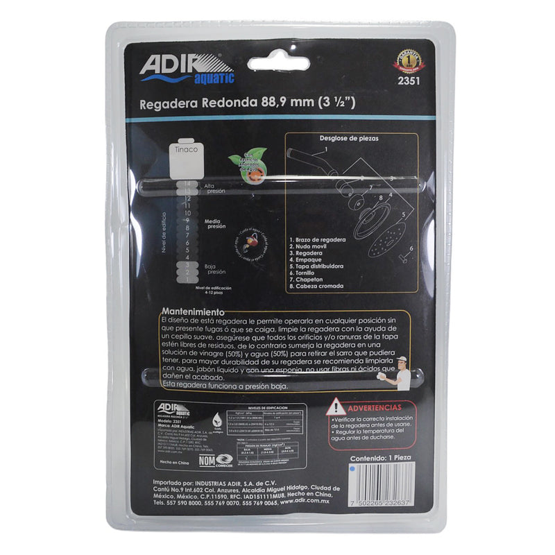 Adir redonda 3½" - La nueva eléctrica