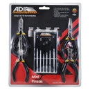 Pinzas Adir juego de 10pz y desarmador - La nueva eléctrica