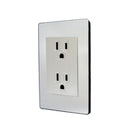 PLACA ADIR MAYORCA METALICA CTO DUPLEX - La nueva eléctrica