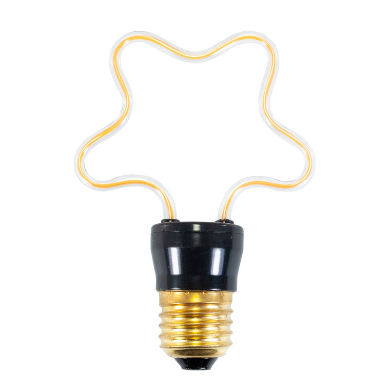 Foco Adir LED 3W vintage estrella - La nueva eléctrica