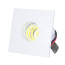 Miniempotrado Adir LED cuadrado blanco 3W cálido - La nueva eléctrica