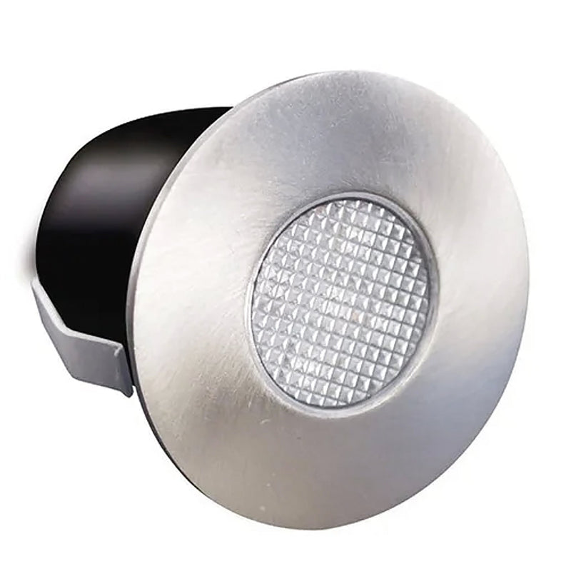 Empotrado Adir de piso redondo 1W cálido 60mm - La nueva eléctrica