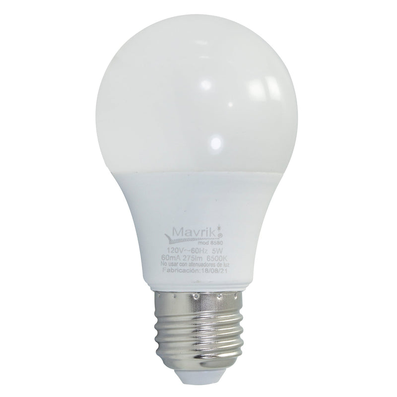 Foco Adir tipo bulbo 5W frío envolvente (8580) - La nueva eléctrica