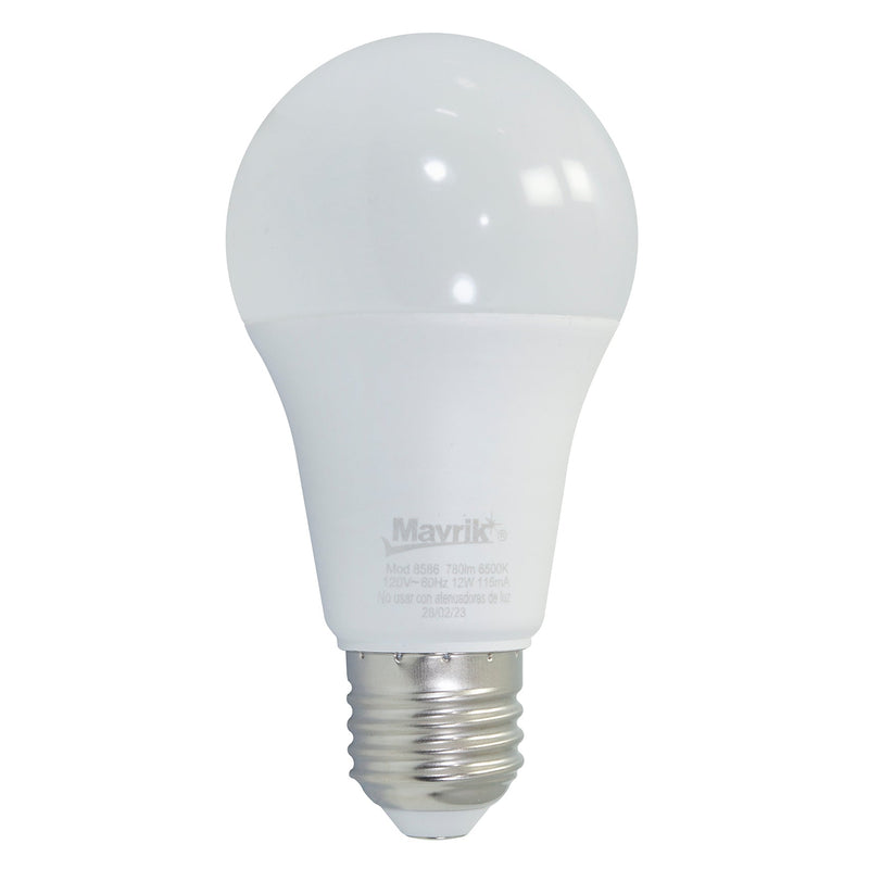 Foco Adir tipo bulbo 12W frío envolvente (8586) - La nueva eléctrica