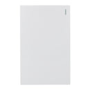 Placa Lucek Flat 1 apagador sencillo blanca - La nueva eléctrica