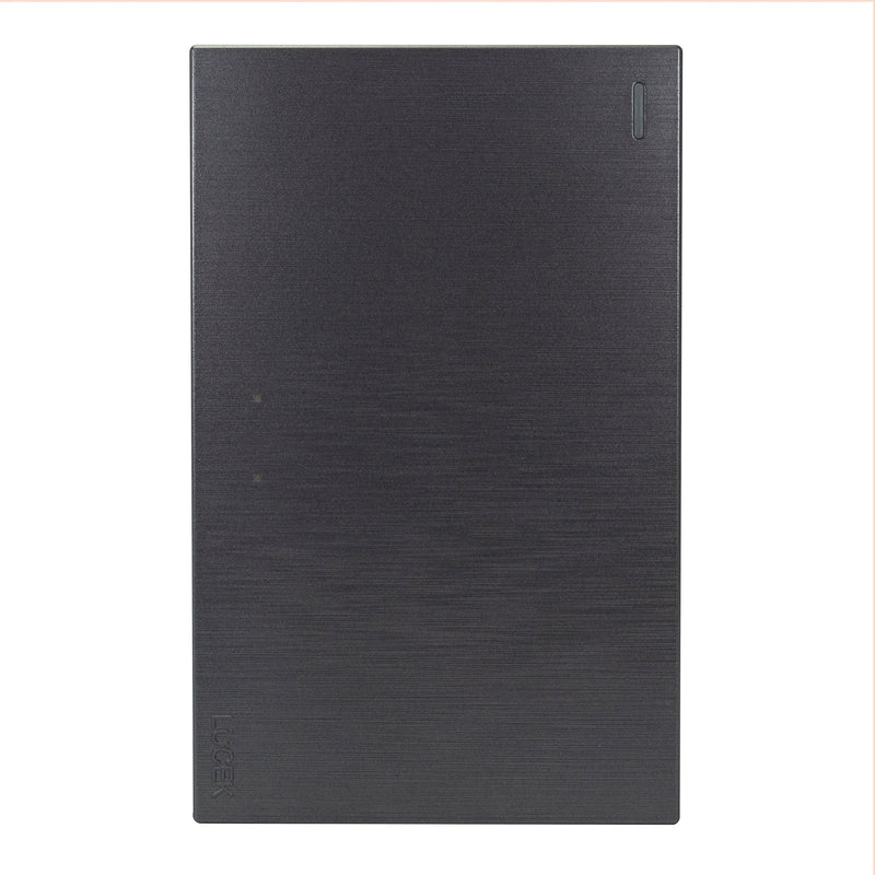 PLACA LUCEK FLAT 1 APAGADOR SENCILLO PLATA