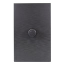 Placa Lucek Flat dimmer plata - La nueva eléctrica