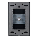 Placa Lucek Flat toma TV negra - La nueva eléctrica