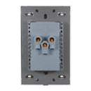 Placa Lucek Flat 2 contactos 2 USB blanca - La nueva eléctrica