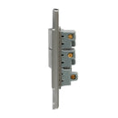 Placa Lucek 2 apagadores escalera 1 contacto cristal espejo - La nueva eléctrica