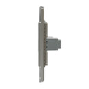 Placa Lucek zumbador cristal espejo plata - La nueva eléctrica