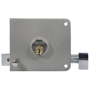 Cerradura de sobreponer Instalafácil gris izquierda - La nueva eléctrica