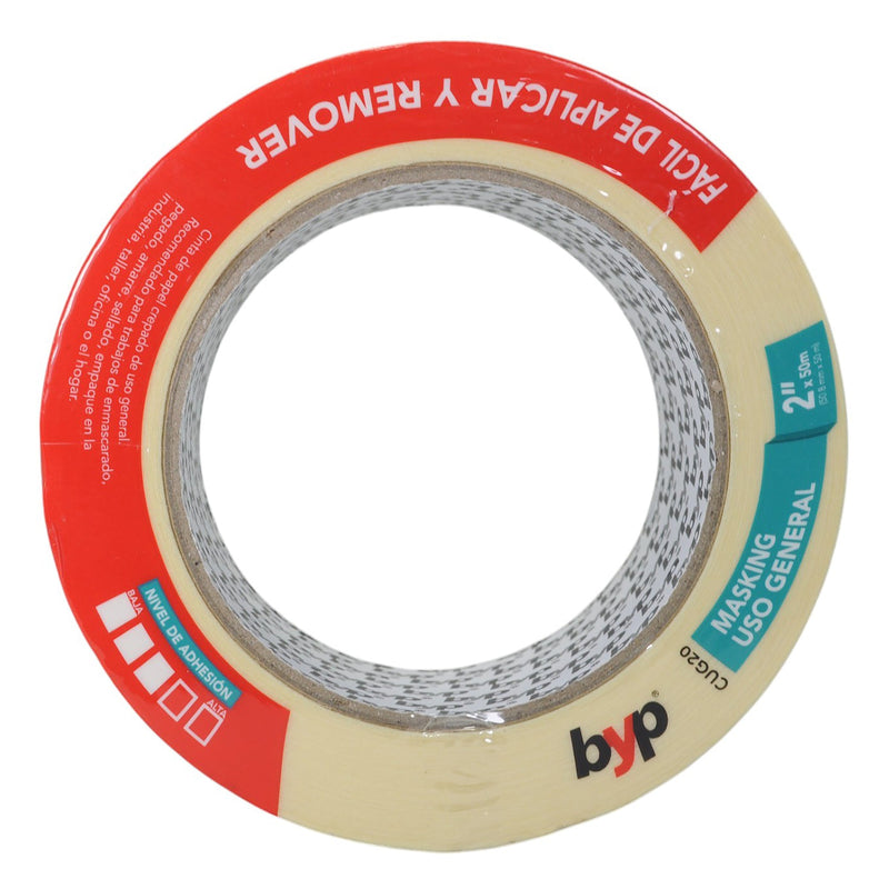 Cinta BYP uso general 2" x 50 m - La nueva eléctrica