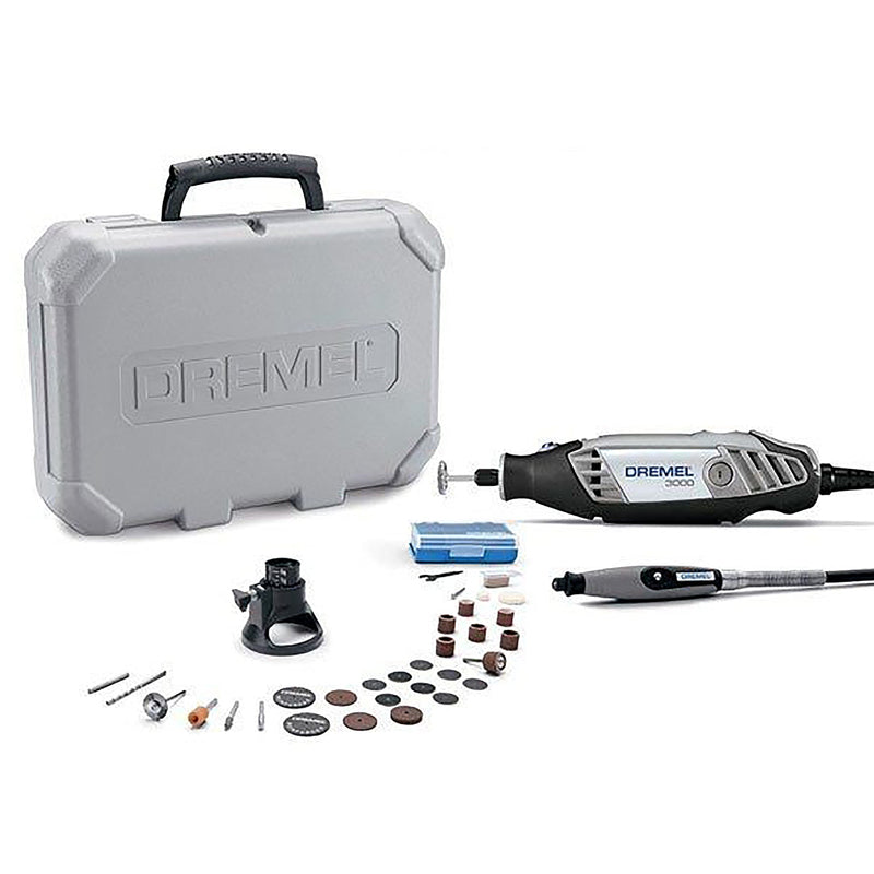 Mototool Dremel con eje flexible 30 accesorios 3000PP - La nueva eléctrica