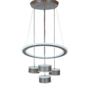 Candil Teco LED 174W aro negro 4 luces 3 tonos (AO055) - La nueva eléctrica
