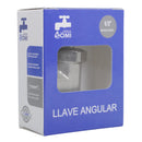 LLAVE SOMI ANGULAR 1/2 X 1/2 ZINC - La nueva eléctrica