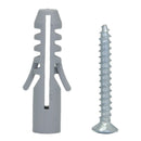 Taquetes Folong con tornillo 6mm sin cabeza - La nueva eléctrica