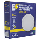 LUMINARIO SOBREPONER CNX LED   6W 127/240V - La nueva eléctrica