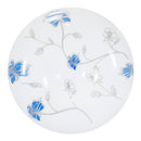 Plafón LED Link 10 watts frío orquídeas azul - La nueva eléctrica