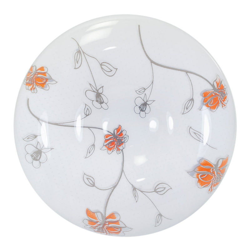 Plafón LED Link 10 watts frío orquídeas naranja - La nueva eléctrica