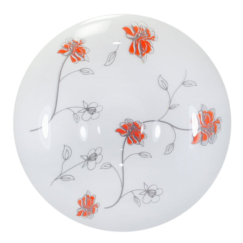 Plafón LED Link 20 watts frío orquídeas naranja - La nueva eléctrica