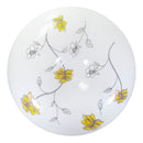 Plafón LED Link 26 watts frío orquídeas amarilla - La nueva eléctrica