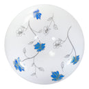 Plafón LED Link 26 watts frío orquídeas azul - La nueva eléctrica