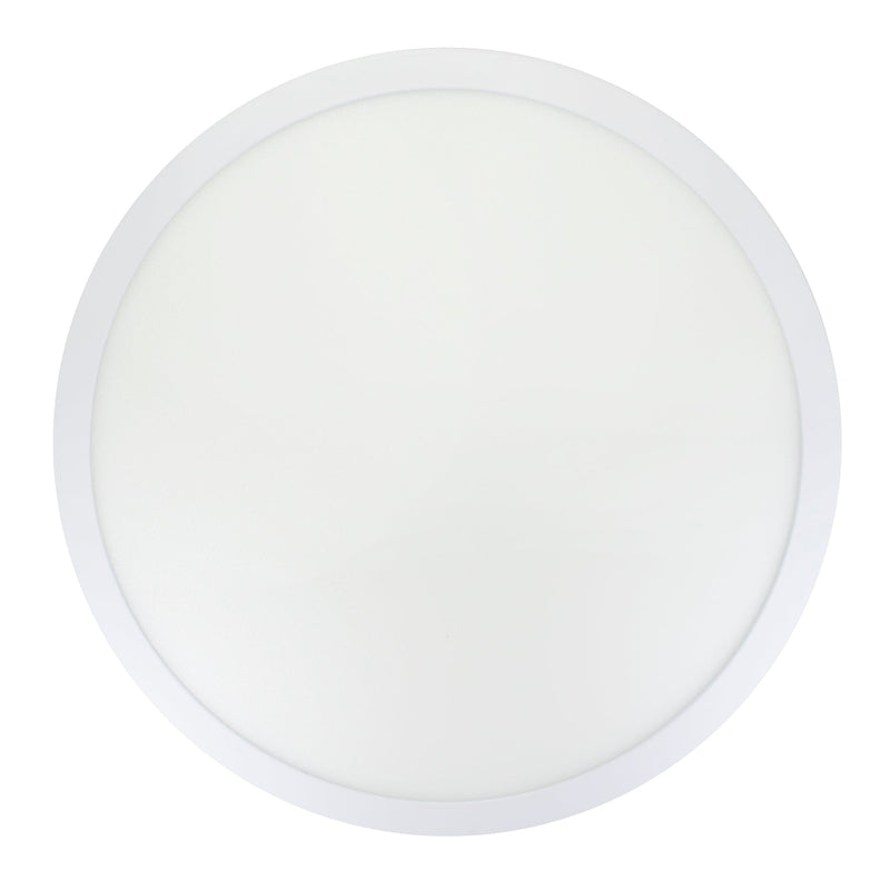 Luminario de sobreponer Techno Shine redondo 124W frío - La nueva eléctrica