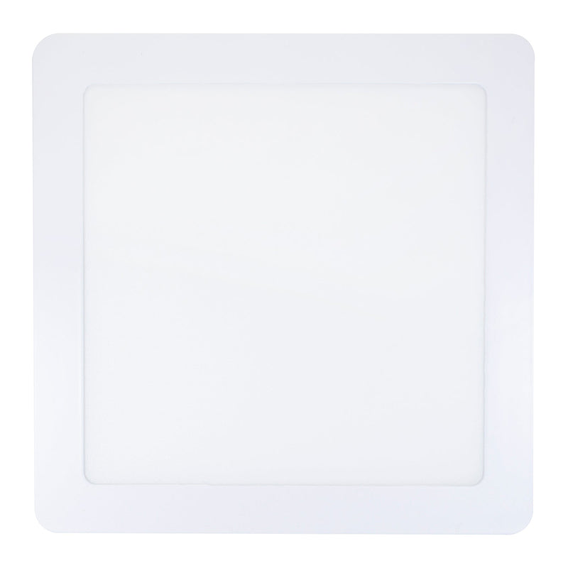 Luminario de sobreponer Techno Shine cuadrado 12W frío - La nueva eléctrica