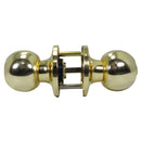 Perilla tubular con llaves latón brillante - La nueva eléctrica