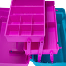 Caja Santul para herramienta Vanity 14 verde con morado - La nueva eléctrica