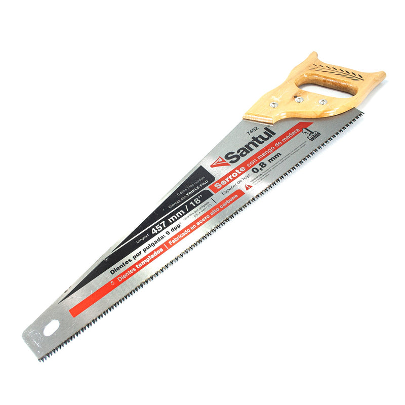Serrote Santul para madera 24", 6 DPP - La nueva eléctrica