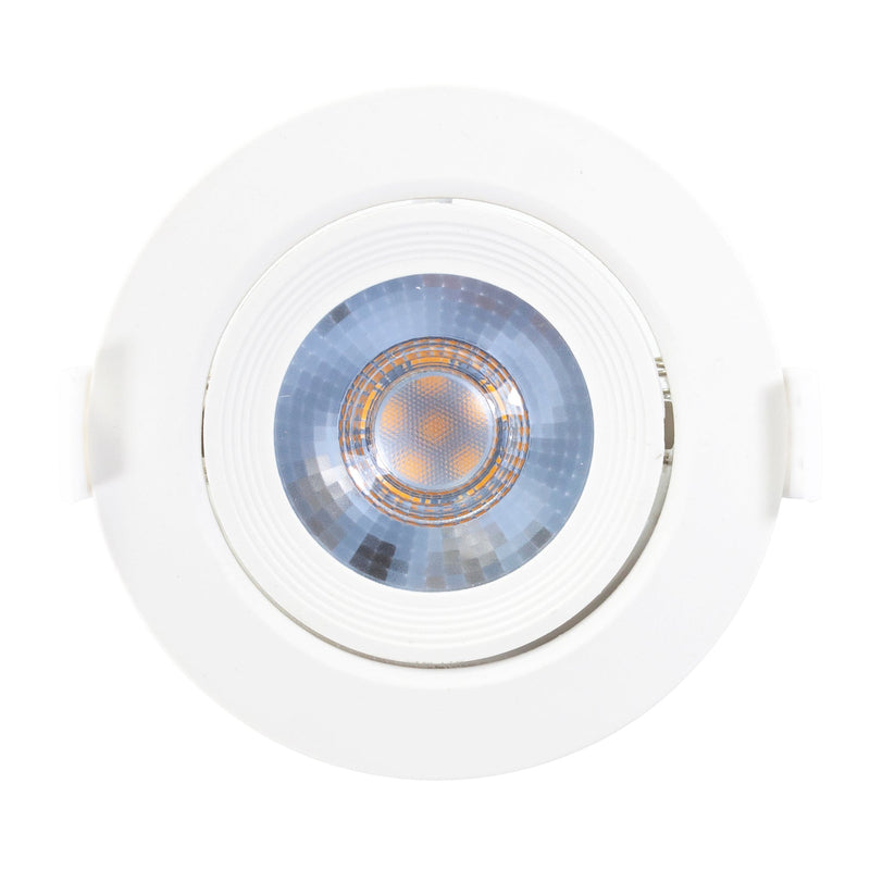 Luminario Illux LED SMD redondo 5W 65K para empotrar - La nueva eléctrica