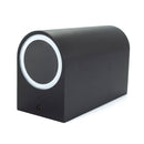 Arbotante Tishman 2X GU10 aluminio negro - La nueva eléctrica