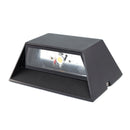 Arbotante Tishman LED aluminio negro 6W 3000K 1 luz - La nueva eléctrica