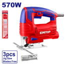 Sierra Emtop caladora 570W con 3 seguetas - La nueva eléctrica