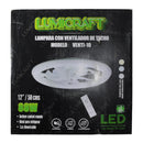 Ventilador Lumicraft LED 88W 3 tonos c/control - La nueva eléctrica
