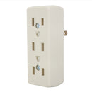 Contacto Electrón triple baquelita con patas - La nueva eléctrica