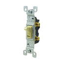 Apagador Leviton de palanca vertical 15 amp. 1451-icp
