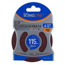 Disco de lija Pinmarkt 4.5" 5 pzas P60 - La nueva eléctrica