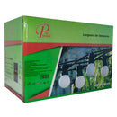 Guirnalda Pinmarkt 10 metros 20 luces cálida bombilla blanca - La nueva eléctrica