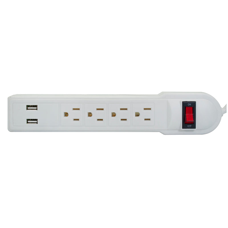 Multicontacto Wanergy 4 contactos más 2 USB - La nueva eléctrica