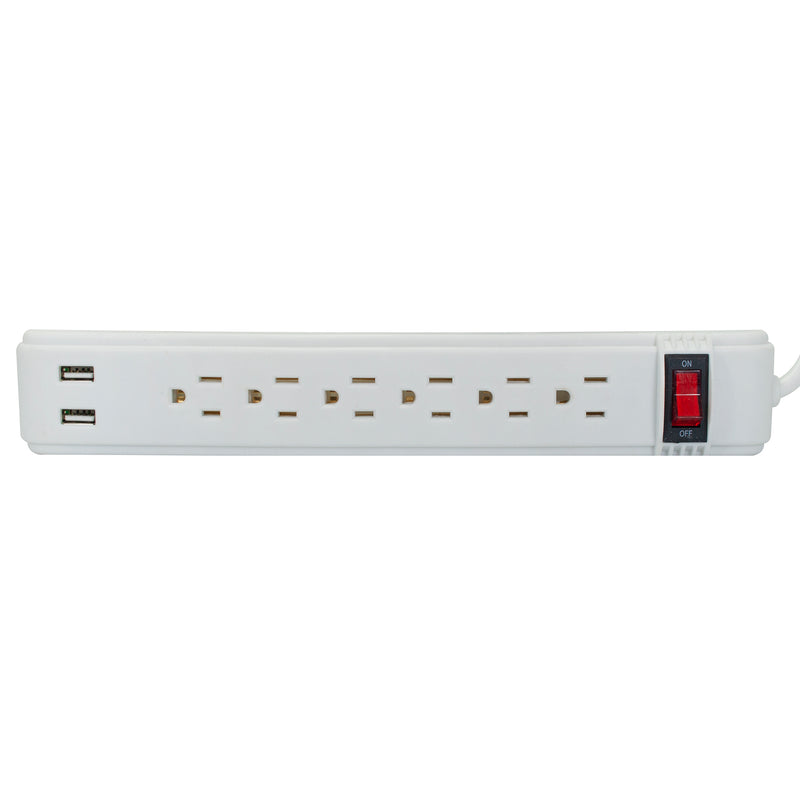 Multicontacto Wanergy 6 contactos más 2 USB - La nueva eléctrica